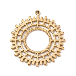 Настоящее золото 14K 304 подвески из нержавеющей стали, очарование шлема, реальный 14 k позолоченный, 33.5x31x1.5 мм, отверстие : 1.6 мм