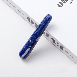 Ляпис-Лазурь Массажные палочки из натурального лазурита, массажные инструменты, гуа-ша соскабливающая палочка, конус, 100~110x20 мм