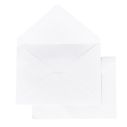 Лавандовый румянец Чистые бумажные конверты, прямоугольные, лавандовый румянец, 134x185x0.3 мм