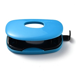 Темно-Голубой 2 Инструмент для перфорации с двумя отверстиями, регулируемый, ручной пробивной дырокол, 20 перфорация листов, глубокое синее небо, 126.5x68x40.5 мм