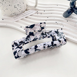 Белый Заколки для волос в форме когтей из ацетата целлюлозы, аксессуары для волос для женщин и девочек, белые, 105 мм