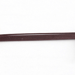 Кокосово-Коричневый Проволока для тигра, 201 нержавеющая сталь с нейлоновым покрытием, кокосового коричневый, 23 датчик, 0.6 мм, около 3608.92 футов (1100 м) / 1000 г