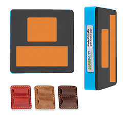 Rectangle 1 шт. штампы для резки дерева, Со сталью, для поделки из кожи, прямоугольные, 100x100x9 мм