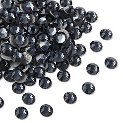 40080 Light Graphite Камни preciosa® crystal hotfix с плоской основой, чешский хрусталь, круглый(438 11 612 шатон роза вива 12 ®), 40080 светлый графит, ss 8 (2.3~2.5 мм)