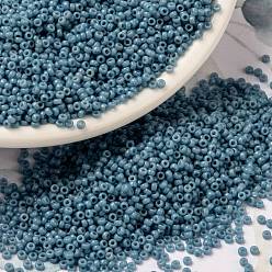 (RR4482) Дуракоат Окрашенный Непрозрачный Байберри Миюки круглые бусины рокайль, японский бисер, (rr 4482) непрозрачный байберри окрашенный в дюракоат, 15/0, 1.5 мм, Отверстие : 0.7 мм , около 27777 шт / 50 г