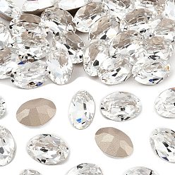 00030 Crystal Фантазийные кристаллы preciosa® maxima, чешский хрусталь, 435 12 601 овальный, срыв твердой мозговой оболочки, 00030 кристалл, 14x10 мм