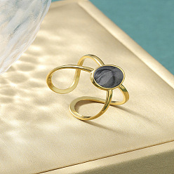 Черный 304 из нержавеющей манжеты кольца стальные эмалированные, плоско-круглые, чёрные, внутренний диаметр: 15~20 мм