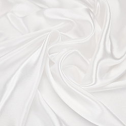 Белый Ткань из полиэстера в крупный рубчик, для упаковки подарка DIY, с подарочной коробкой, белые, 59-1/8 дюйм (1500 мм)