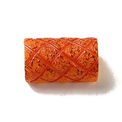 Food Opaque Resin Decoden Cabochons, Imitation Bread, Food, 22x13.5x12mm