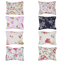 (52) Непрозрачная лаванда Тканевая мини-подушка для мебели, аксессуары для микро кукольного домика, притворяясь опорными украшениями, разноцветные, 34x45x18 мм