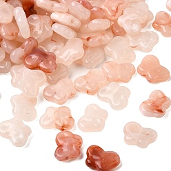 Легкий Лосось Прозрачные акриловые бусины, бабочка, два тона, светлый померанцевый, 10x13x4 мм, отверстие : 1.2 мм, Около 1388 шт / 500 г