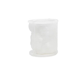 Белый Силиконовые формы для свечей своими руками, изготовление украшений, пищевой силикон, для изготовления свечей, как прекрасная леди, белые, 95x107 мм