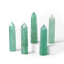 Клубничный Кварц Башня из натурального клубничного кварца, украшение для дома, исцеляющие каменные палочки, Декоры для медитации и терапии Рейки чакры, шестиугольная призма, 50~60 мм