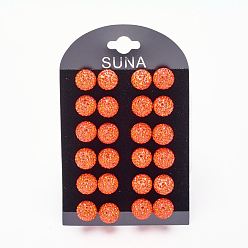 236_Гиацинт Подарок для валентина для нее, 925 серьги из стерлингового серебра австрийского хрусталя, мяч серьги, круглые, 236 _hyacinth, 4 мм