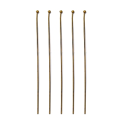 Античная Бронза Контакты латунь шаровой головкой, античная бронза, 70x0.7 мм, 21 датчик, Руководитель: 1.85 mm