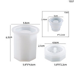 Белый Флакон для духов своими руками, пищевая силиконовая форма, формы для литья смолы, для уф-смолы, изготовление изделий из эпоксидной смолы, белые, 58x63 мм, Кубок: 50x34 мм
