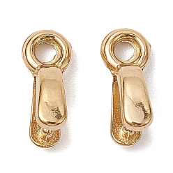 Настоящее золото 18K Ионное покрытие (ip) 304 скобы ледоруба из нержавеющей стали, конус, реальный 18 k позолоченный, 8.5x2.3 мм, отверстие : 1.5 мм, штифты : 0.9 мм