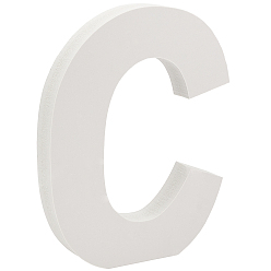 Letter C Деревянные буквы орнаменты, для diy craft, домашнего декора, letter.c, C: 150x125x15 мм