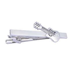 Платина Латунь Зажимы для галстука, гитар, платина, 6x60 мм