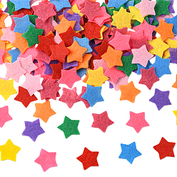 Звезда 3сумки фетровые аксессуары, костюм шляпа сумка украшение аксессуары, звезда, 19x20x0.5 мм, 100 шт / пакет