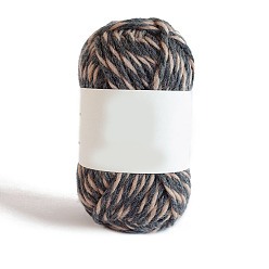 Серый Шерстяная пряжа, для ткачества, вязание крючком, серые, 5 мм, около 54.68 ярдов (50 м) / моток