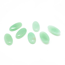 Aventurine Natural Green Aventurine Gemstone Cabochons, Oval, 30x15x5mm