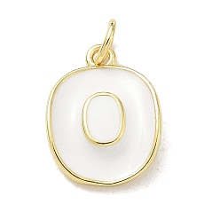 White Brass Enamel Pendants, Cowboy Hat Charms, Rack Plating, Long-Lasting Plated, Cadmium Free & Lead Free, Real 18K Gold Plated, White, 16.5x12.5x3.5mm, Hole: 3mm