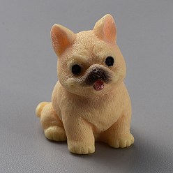 Белый Навахо Смоляные фигурки собак орнамент, для домашнего украшения рабочего стола, навахо белый, 28x20x30 мм