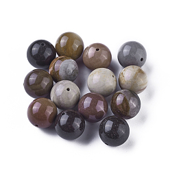 Imperial Jasper Natural Imperial Jasper Beads, Round Beads, Round, 10.5mm, Hole: 1mm