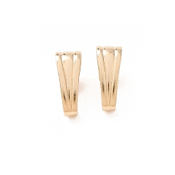 Real 14K Gold Filled 1/20 14Berlines à pression remplies d'or k, 14 k rempli d'or, 7x2.7x4mm, Trou: 6.5x3mm