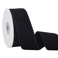 Черный Полиэфирная лента, плоский, чёрные, 1-1/2 дюйм (38 мм), около 10.00 ярдов (9.14 м) / рулон