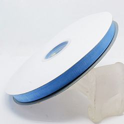 Синий Полиэстер органза лента, синие, 1/2 дюйм (13 мм), 200 ярдов / рулон (182.88 м / рулон)