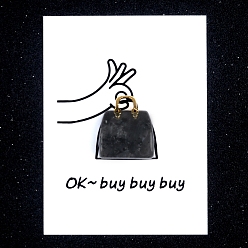 Larvikite Украшения для сумочек из натурального ларвикита, с бумажными карточками и золотой сумкой, фигурка для украшения дома, энергетический камень рейки для исцеления, 28x25 мм