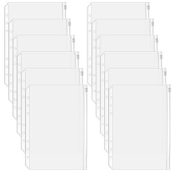 Прозрачный 12сумка для хранения из ПВХ с пеналом на цепочке, прозрачные, 212x150x0.5 мм, внутренний диаметр: 205x135 мм