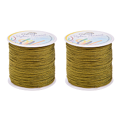 Цвет Оливы Нейлоновая нить, оливковый, 1 мм, около 80 м / рулон