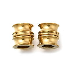 Золотой Ионное покрытие (ip) 304 шарики из нержавеющей стали, колонка, золотые, 11x11 мм