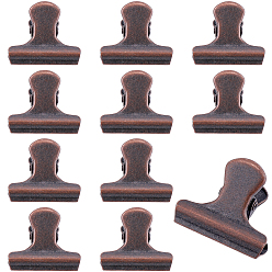 Red Copper 12Pcs Iron Clips, Office & School Supplies, Red Copper, 26x30.5x17mm