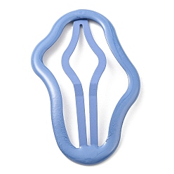 Васильковый Заколки для волос из сплава Cloud, аксессуары для волос для девочек, васильковый, 67.5x42x1.5 мм