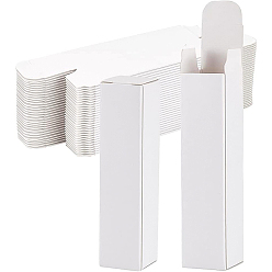White Paper Drawer Boxes, Gift Wrapping Boxes, for Jewelry Candy Wedding Party Favors, Rectangle, White, 18x11x4cm