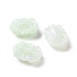 Нектар Непрозрачные акриловые бусины, блеск бисера, овальные, нектар, 18.5x13.5x9 мм, отверстие : 1.8 мм, Около 515 шт / 500 г