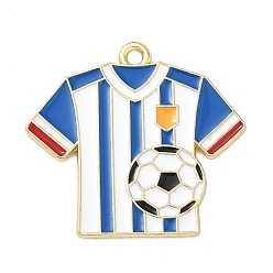 Clothes Подвески из эмали и сплава, золотые, одежда, 25.5x28x1.5 мм, отверстие : 1.8 мм