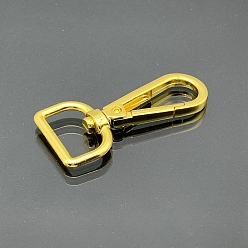 Золотой Поворотные застежки из сплава, для изготовления лямок для сумок, золотые, 5.5 см