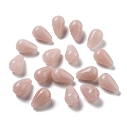 Темный Лосось Непрозрачные акриловые бусины, слеза, темный лосось, 13x9 мм, отверстие : 1.6 мм