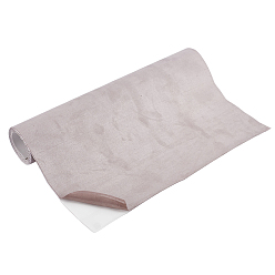 Белый Дым Бархатные ткани, самоклеящаяся ткань, прямоугольные, серый, 1400x315x0.5 мм