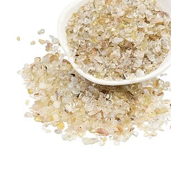 Цитрин Нагретые бусины из натурального цитрина, бусины без отверстий , чип, 3.5~9.5x2.5~5 мм