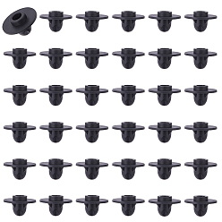 Плоский Круглый Резиновые накладки на ножки стула, чехол на ножку стула, плоско-круглые, 46x28.5 мм