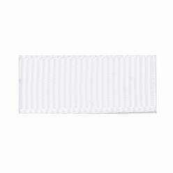 WhiteSmoke High Dense Polyester Grosgrain Ribbons, WhiteSmoke, 3/8 inch(9.5mm), about 100yards/roll
