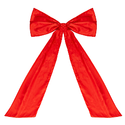 Красный Тканевые украшения, для декора свадебного банкета, бантом, красные, 930x600x33 мм