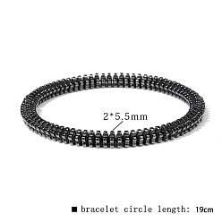 Цветок Браслеты из синтетических немагнитных гематитовых бусин для мужчин, цветок, 7.48 дюйм (19 см)