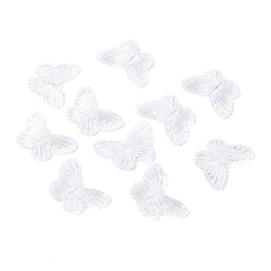 Clear Transparent Resin Pendants, Laser Style, Butterfly, Clear, 29x41.5x4mm, Hole: 1.5x2mm, 100pcs/bag